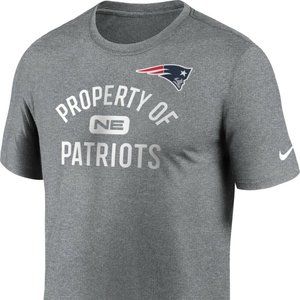 New England Patriots Men's Nike Legend "Property Of" Tee